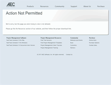 Tablet Screenshot of ftp1.aecsoftware.com